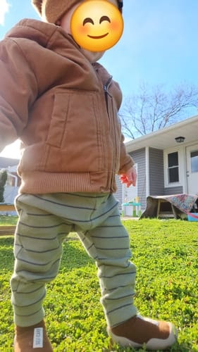 Customer photo review of Tiny Explorings™ Sock Shoes 2.0